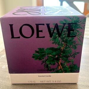 Loewe scented candle 5.8 OZ coriander